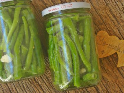 Yağlı Kıl Biber Turşusu