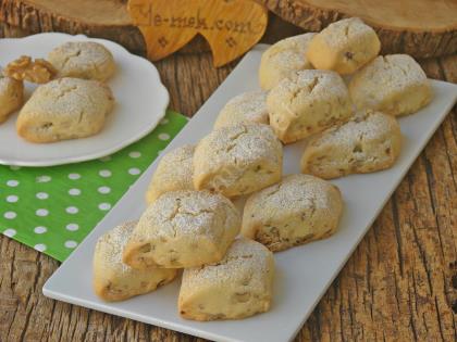 Cevizli Un Kurabiyesi