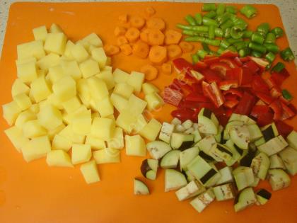 Fırında Sebzeli Köfte