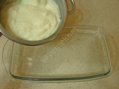 Kadayıflı Muhallebi Tatlısı