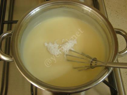 Kadayıflı Muhallebi Tatlısı