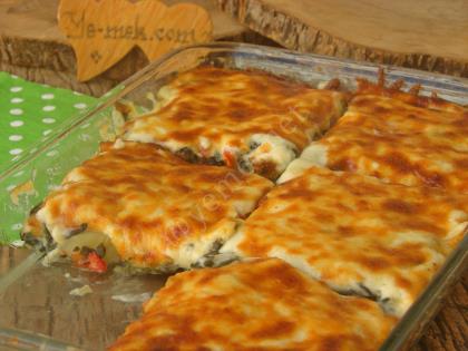 Patatesli Ispanak Graten