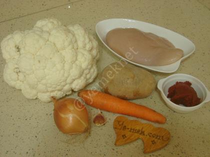 Tavuklu Karnabahar Yemeği