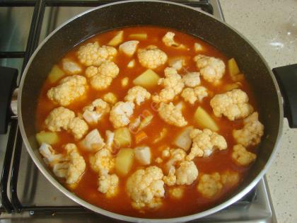 Tavuklu Karnabahar Yemeği