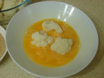 Galeta Unlu Karnabahar Kızartması