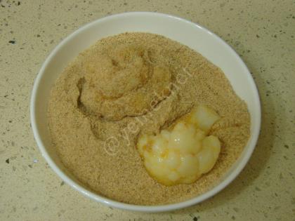 Galeta Unlu Karnabahar Kızartması