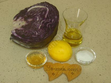 Lokanta Usulü Mor Lahana Salatası