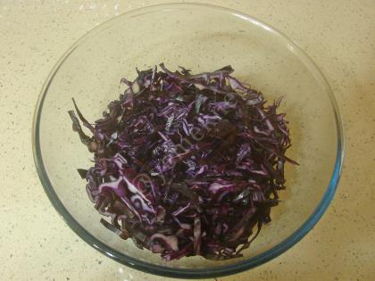 Lokanta Usulü Mor Lahana Salatası