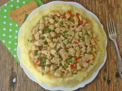 Patates Püreli Tavuk Sote