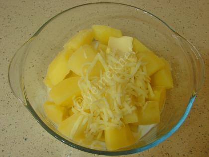 Patates Püreli Tavuk Sote