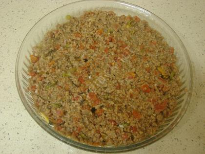 Patlıcanlı Patatesli Musakka