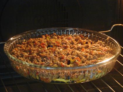 Patlıcanlı Patatesli Musakka