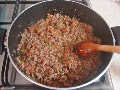 Patlıcanlı Patatesli Musakka