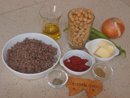 Kıymalı Nohut Yemeği