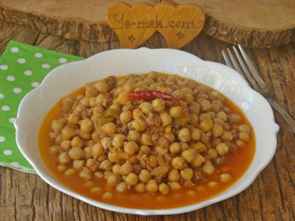 Kıymalı Nohut Yemeği