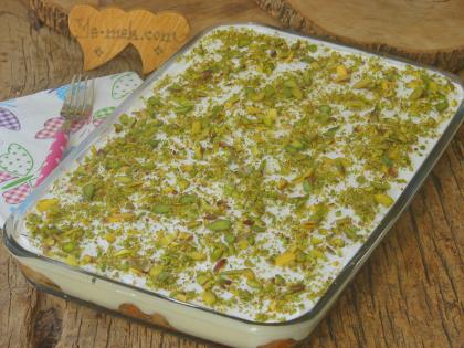 Muhallebili Etimek Tatlısı