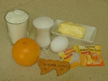 Portakallı Kurabiye