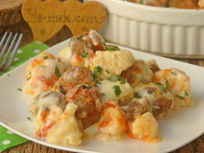 Fırında Karnabahar Yemeği