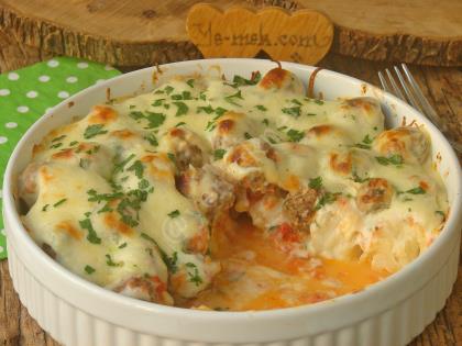 Fırında Karnabahar Yemeği