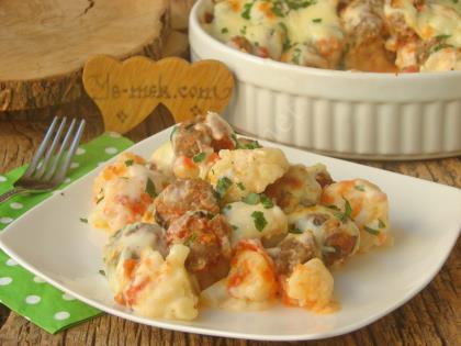 Fırında Karnabahar Yemeği