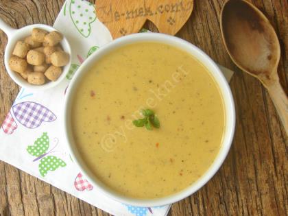 Terbiyeli Mercimek Çorbası