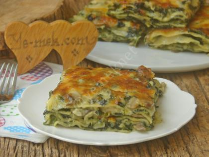 Ispanaklı Lazanya