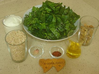 Ispanaklı Buğday Salatası