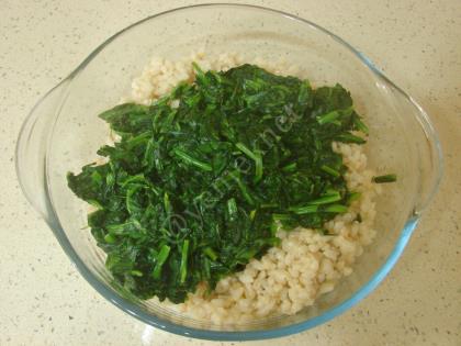 Ispanaklı Buğday Salatası