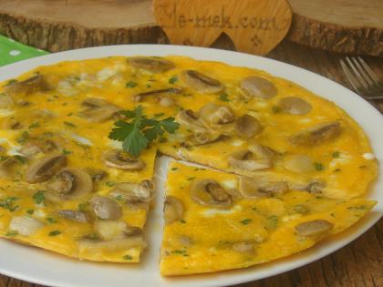 Mantarlı Omlet