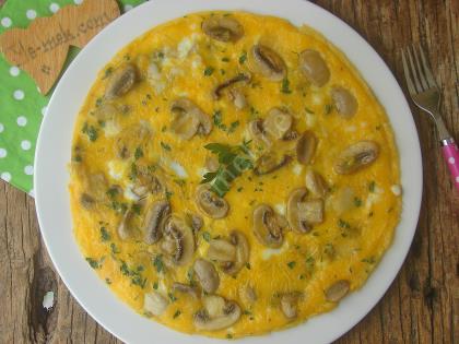 Mantarlı Omlet