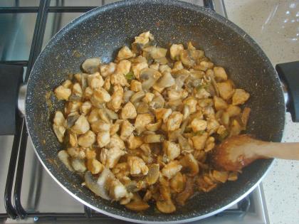 Mantarlı Tavuk Sote