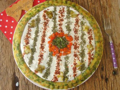 Yoğurtlu Patates Salatası