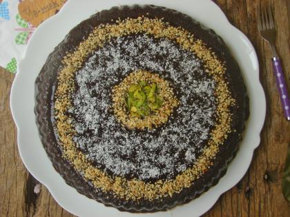 Tart Kalıbında Islak Kek