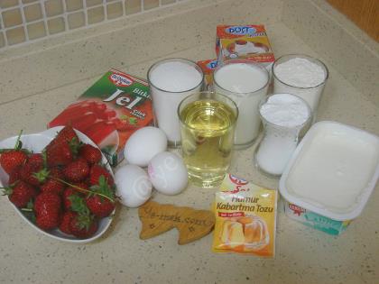 Çilekli Pasta