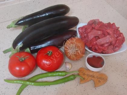 Etli Patlıcan Kebabı