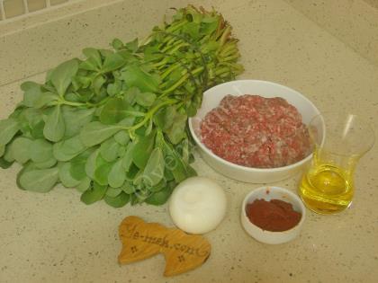 Kıymalı Semizotu Yemeği