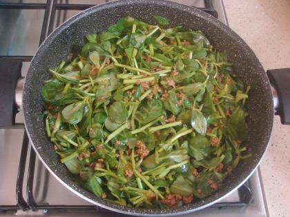 Kıymalı Semizotu Yemeği