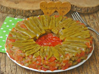 Zeytinyağlı Taze Fasulye Oturtma