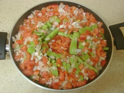 Zeytinyağlı Taze Fasulye Oturtma