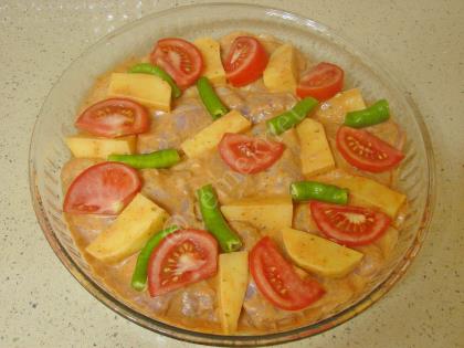 Fırında Soslu Tavuk