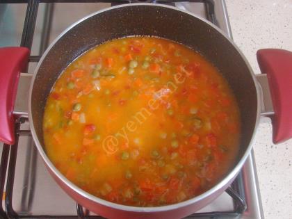 Garnitürlü Bulgur Pilavı