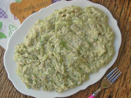 Mayonezli Kabak Salatası