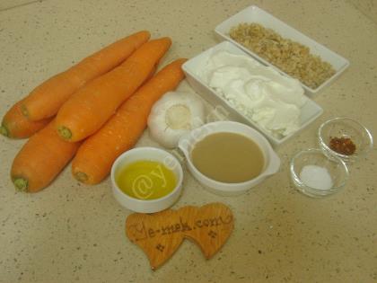 Tahinli Havuç Ezmesi