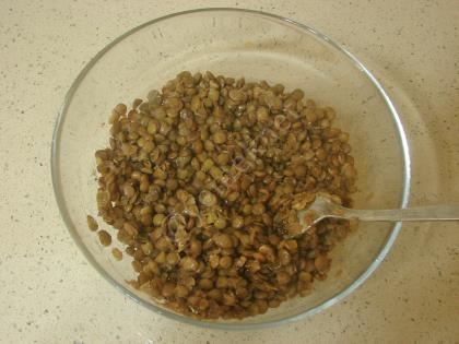 Tavuklu Mercimek Salatası