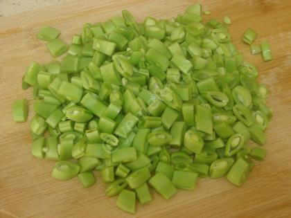 Taze Fasulyeli Bulgur Pilavı