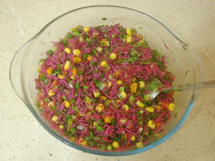 Şalgamlı Pirinç Salatası