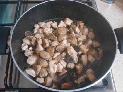 Fırında Mantarlı Tavuk