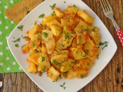 Kahvaltılık Soslu Patates