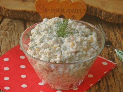 Mayonezli Garnitürlü Buğday Salatası