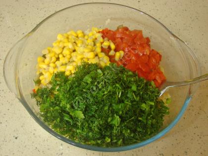 Nohutlu Bulgur Salatası